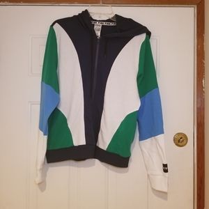 Pink by Victoria sercert zip up sweater